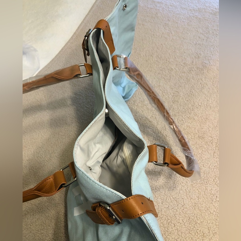 Brand New “Beach Please” Satchel Beach Bag - Picture 5 of 9